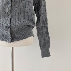 ケーブルニットカーディガン(5color)