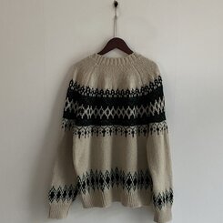 뉴트 노르딕 아가일 눈꽃 라운드 니트 4color