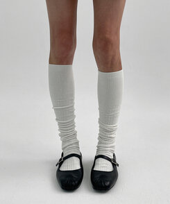 ケーブルニーソックス IVORY