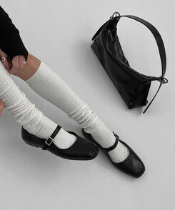 ケーブルニーソックス IVORY