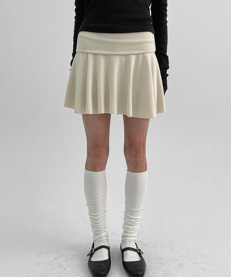 ケーブルニーソックス IVORY