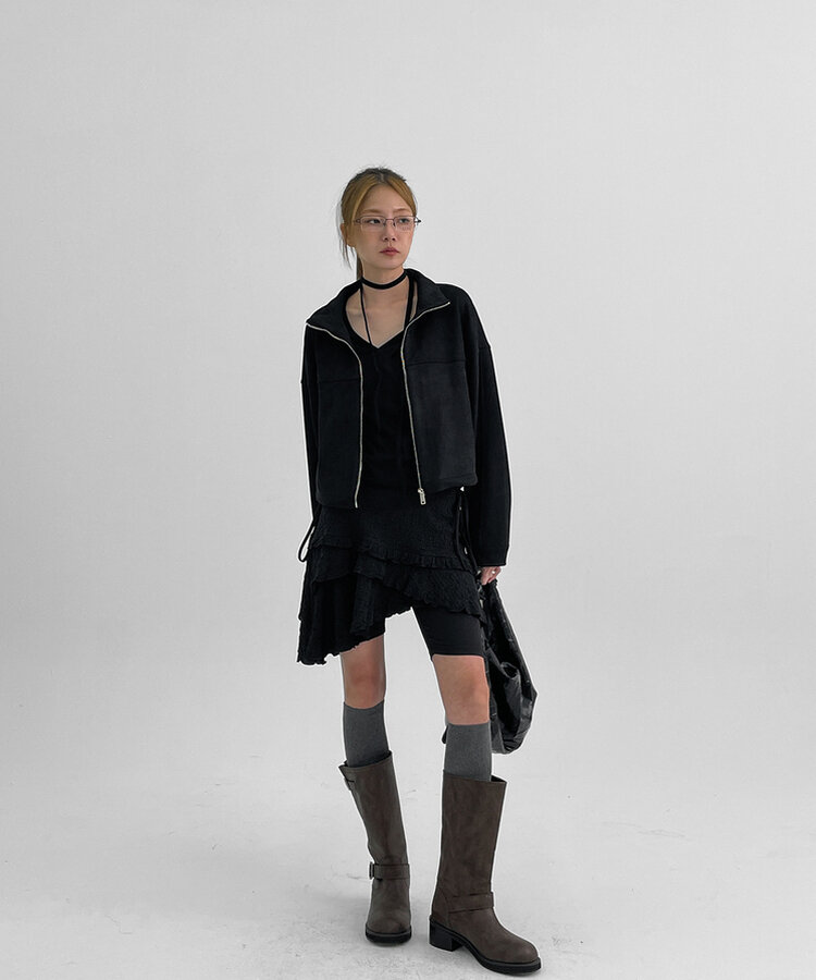 ケーブルニーソックス CHARCOAL