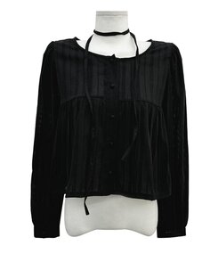 シャーリングブラウス