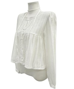 シャーリングブラウス