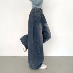 【丈別】ディープバルーンフィットヴィンテージデニム DARK DENIM