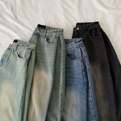 【丈別】ディープバルーンフィットヴィンテージデニム