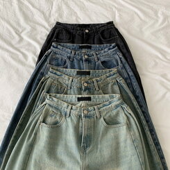 【丈別】ディープバルーンフィットヴィンテージデニム