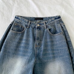 【丈別】ディープバルーンフィットヴィンテージデニム