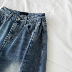 【丈別】ディープバルーンフィットヴィンテージデニム