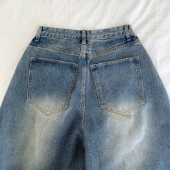 【丈別】ディープバルーンフィットヴィンテージデニム