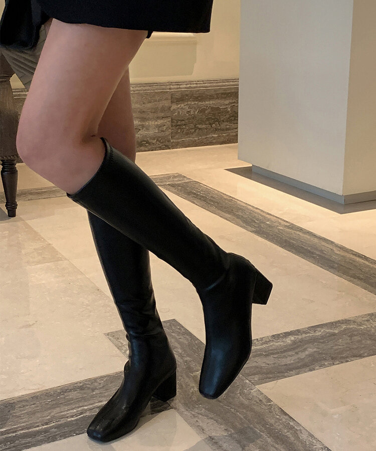 ロングブーツ BLACK