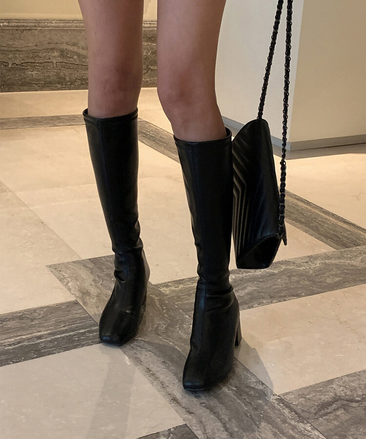 ロングブーツ BLACK