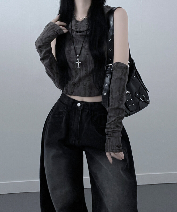 포그데미지후드핸드워머세트 그레이