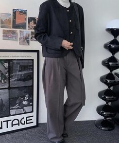 ベルト付き】ダニースラックス｜スラックス｜韓国ファッション通販 SONA