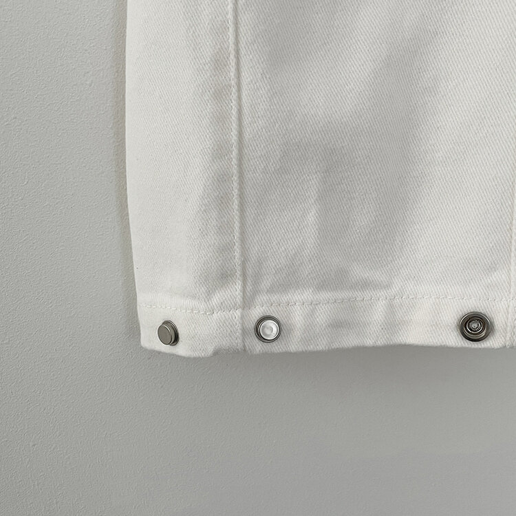 [숏,기본,롱/~2XL] 인생 화이트진! 밑단 스냅비조 사이드 핀턱 와이드 롱팬츠 화이트 블랙 키작녀 키큰녀