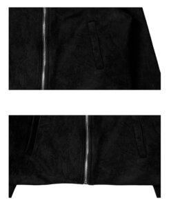 スエードクロップジャケット