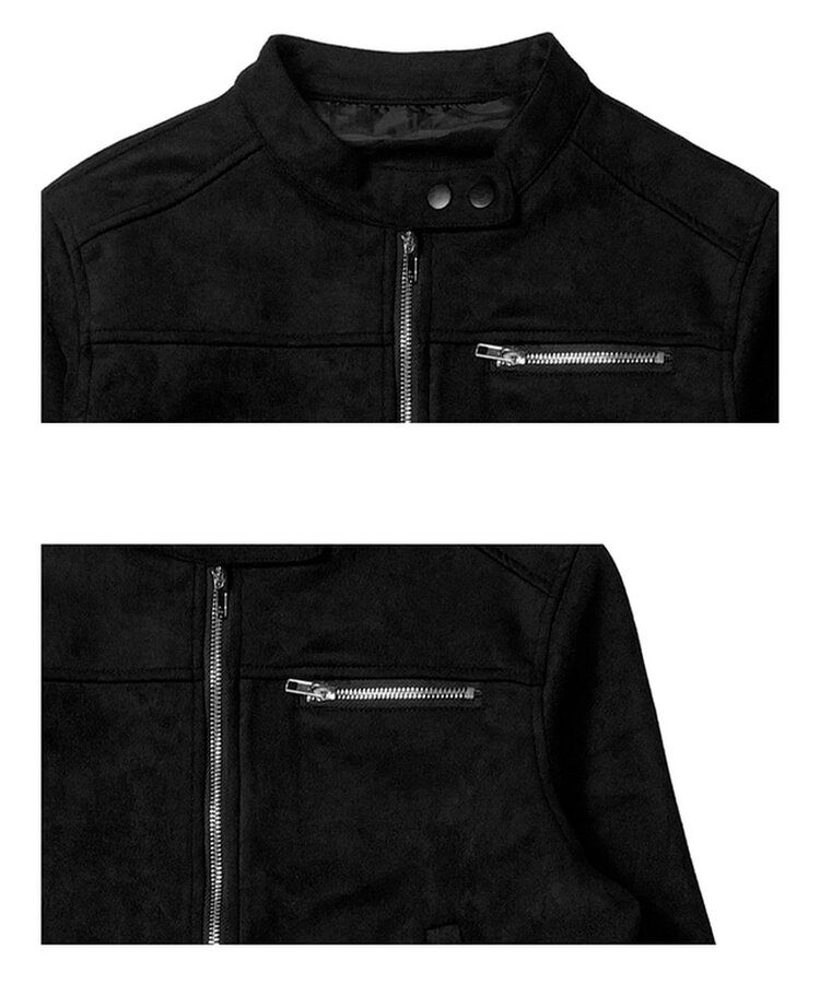 スエードクロップジャケット