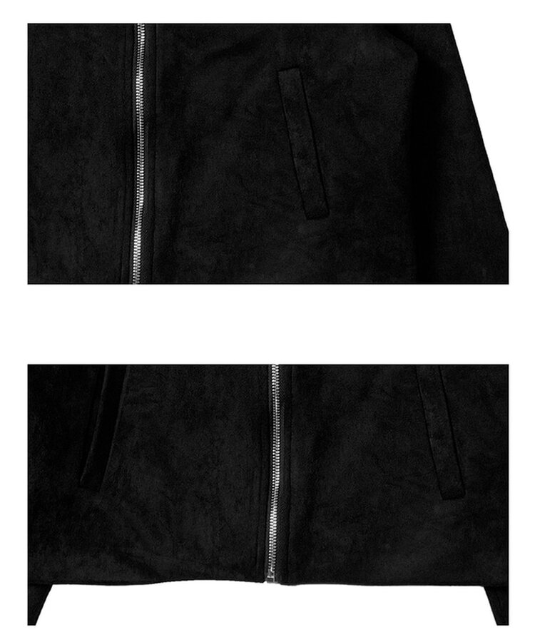 スエードクロップジャケット