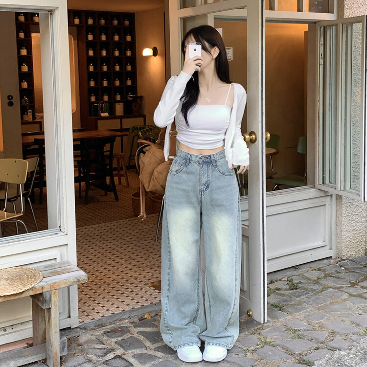 문의폭주 픽미 브이넥 꾸안꾸 여리핏 레이어드 베이직 간절기 아우터 긴팔 니트 가디건 6color 화이트