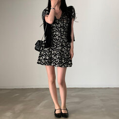 バッグ キルティングクロスショルダーバッグ BLACK