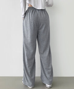トレーニングパンツ 【丈別】ベーシックロングワイドトレーニングパンツ(6color) GRAY