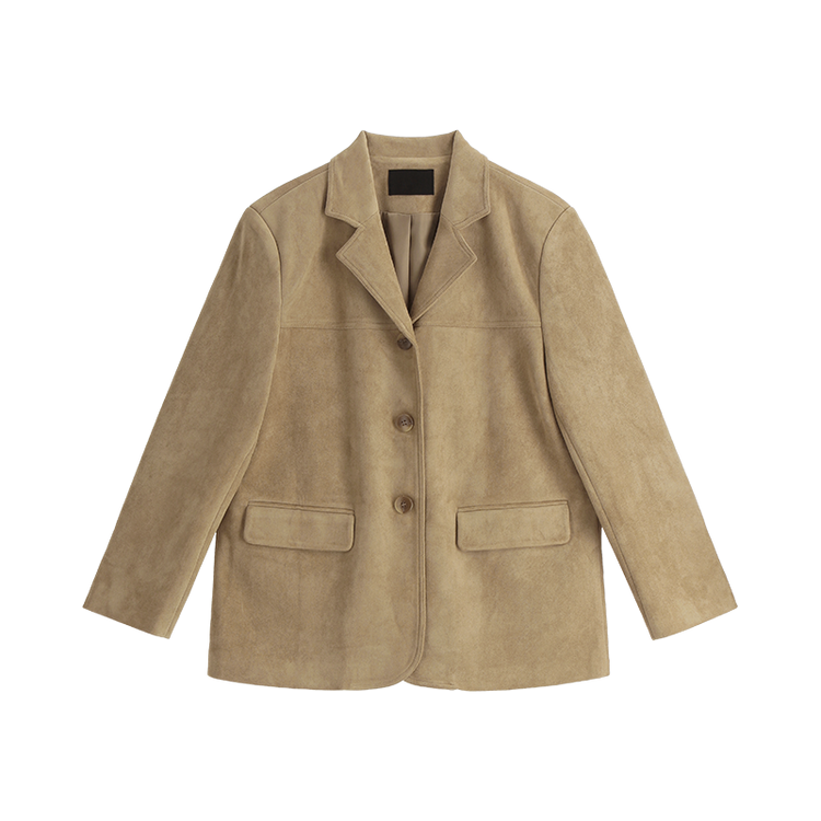 スエードライクオーバージャケット｜ジャケット｜韓国ファッション通販