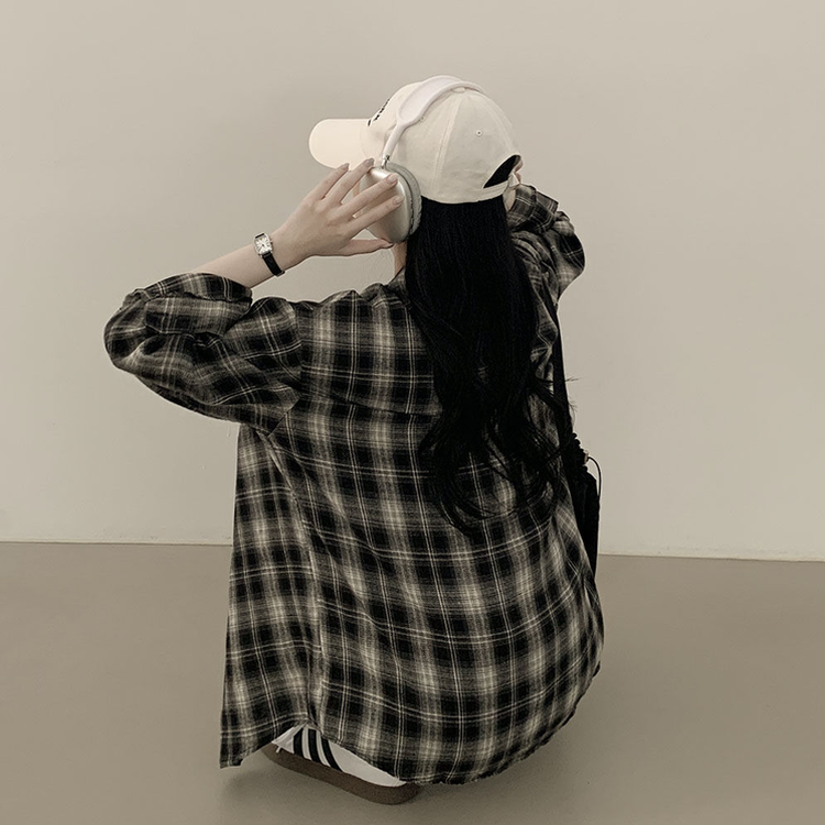 起毛ビンテージチェックシャツ