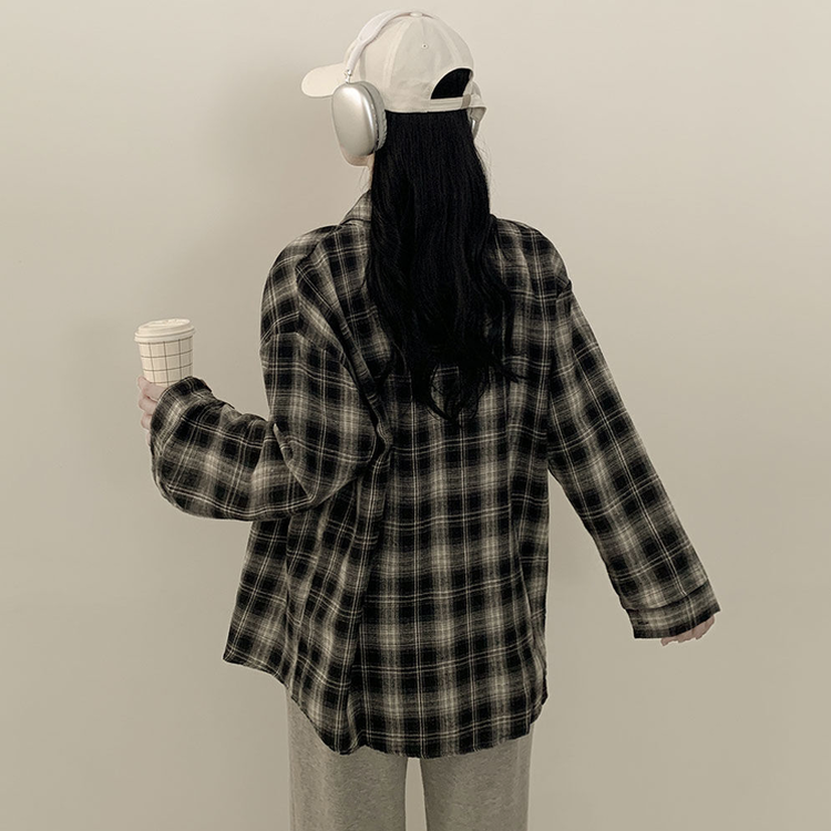 起毛ビンテージチェックシャツ