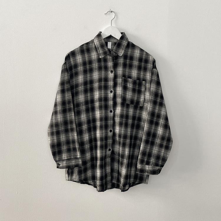 起毛ビンテージチェックシャツ