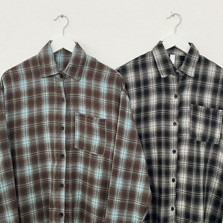 起毛ビンテージチェックシャツ