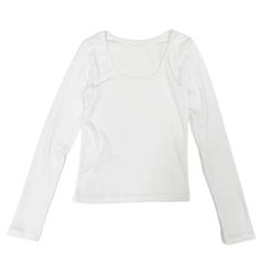 ベーシックスリムライン長袖Tシャツ(6color)