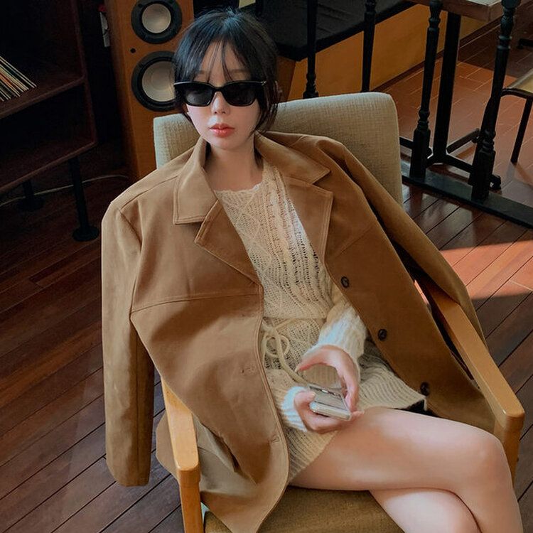 サドラースエードルーズフィットジャケット｜ジャケット｜韓国