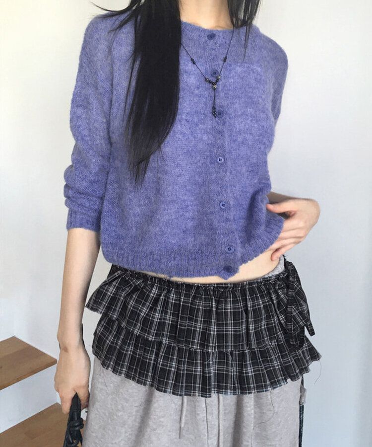 チェックスカートレイヤード　古着 レイヤーギャザースカート チェック - 公式オンラインストア