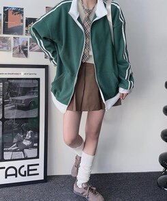 ミニスカート コットンプリーツスカート BROWN