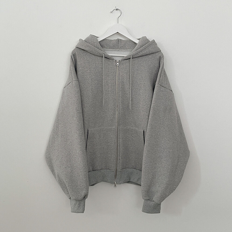 남녀공용 리얼 왕오버핏 투웨이 후드집업 빅사이즈