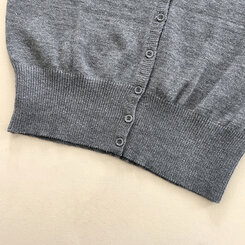 Vネックルーズフィット長袖カーディガン(7color)