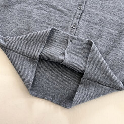 Vネックルーズフィット長袖カーディガン(7color)