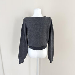 Vネックルーズフィット長袖カーディガン(7color)