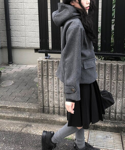 ダッフルショートコート｜コート｜韓国ファッション通販 SONA