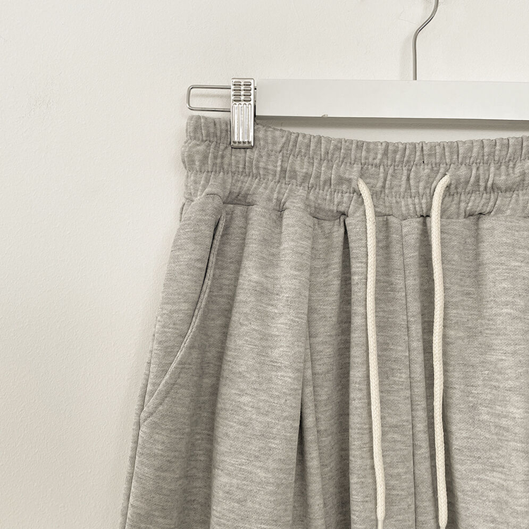 빅사이즈 핀턱 밴딩 와이드 트레이닝 롱팬츠 남녀공용