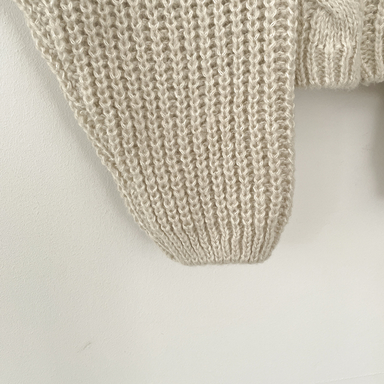 도톰 따뜻 아방핏 꽈배기 케이블 오버핏 니트 벌룬 후드집업 겨울가디건