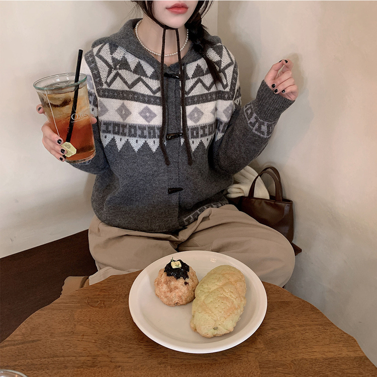 ノルディックアンゴラニットカーディガン｜カーディガン｜韓国
