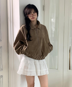 ミニスカート ティアードレースミニスカート IVORY
