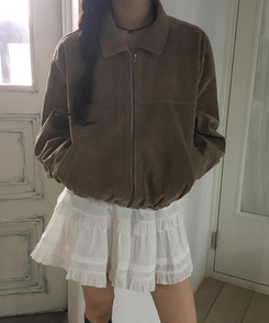 ミニスカート ティアードレースミニスカート IVORY