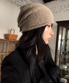ウールシャーリングビーニー BEIGE