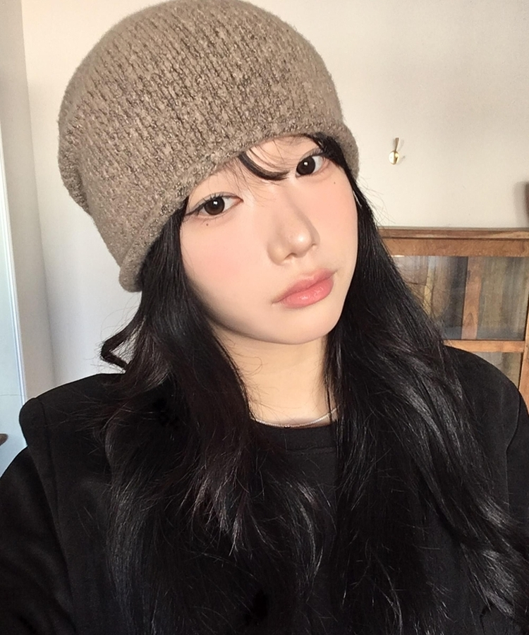 ウールシャーリングビーニー BEIGE