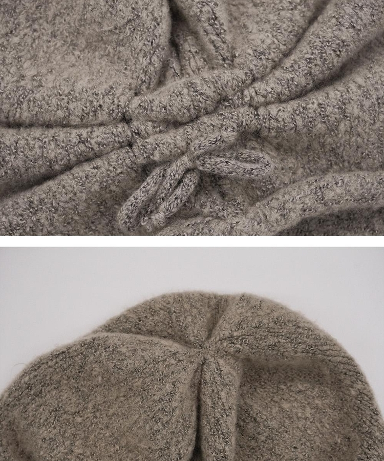 ウールシャーリングビーニー