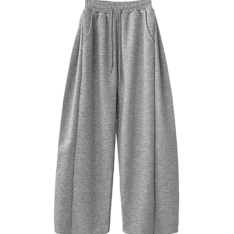 쏘야 밴딩 사이드 핀턱 롱와이드 팬츠 코튼 트레이닝 바지 기장선택 키작녀 키큰녀 남녀공용 빅사이즈 사계절팬츠