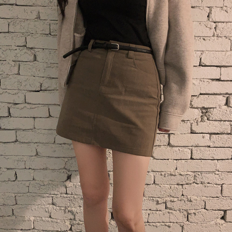 인생스커트 등장 코듀로이 골덴 데일리 미니 A라인 스커트 치마바지 3color