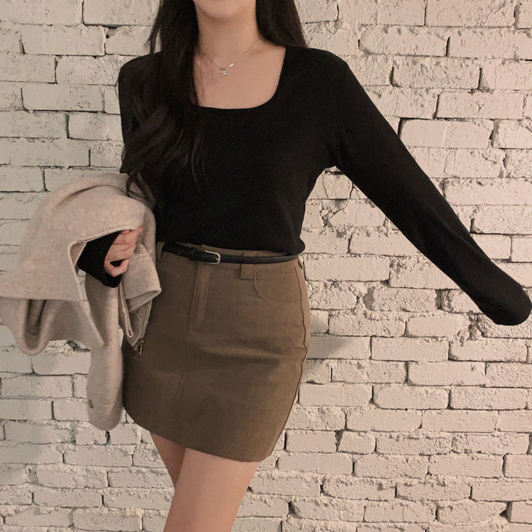 인생스커트 등장 코듀로이 골덴 데일리 미니 A라인 스커트 치마바지 3color